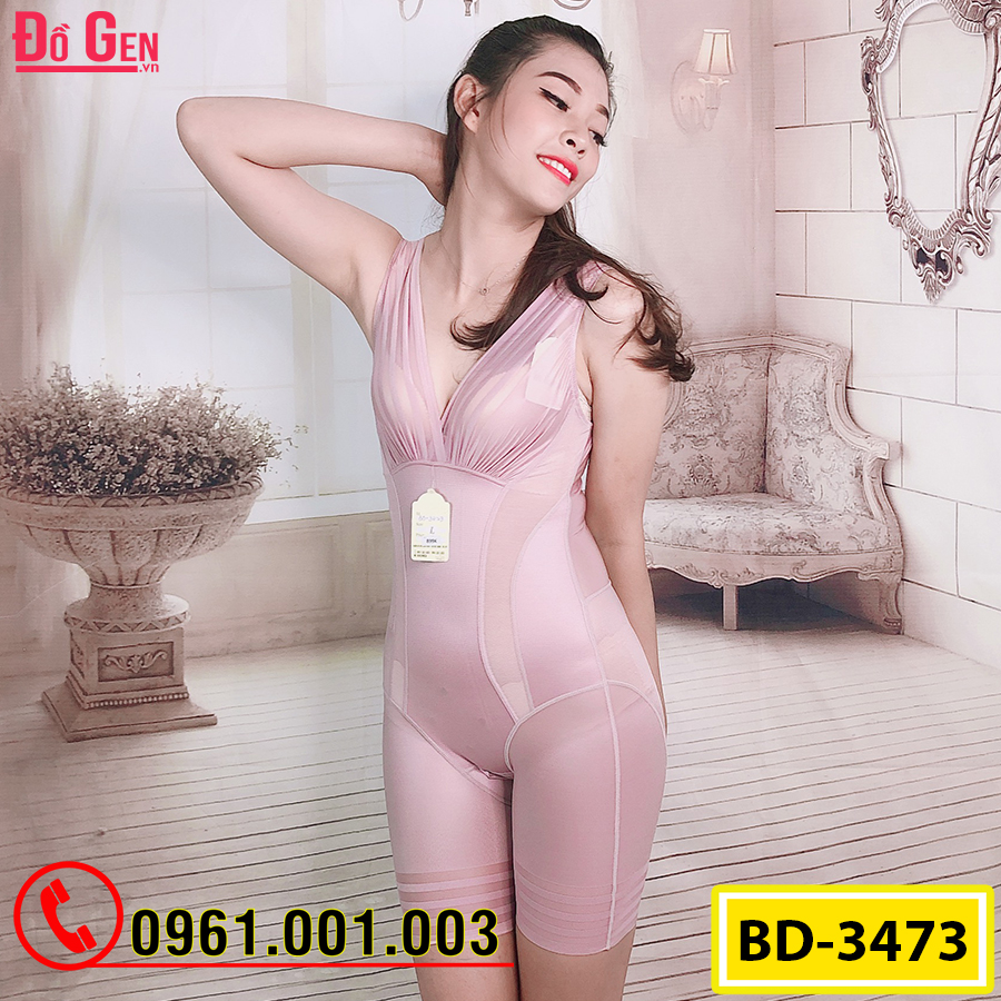 Bộ Đồ Lót Gen Định Hình - Gen Nịt Bụng Thu Gọn Vòng Eo (Cod: BD-3473)