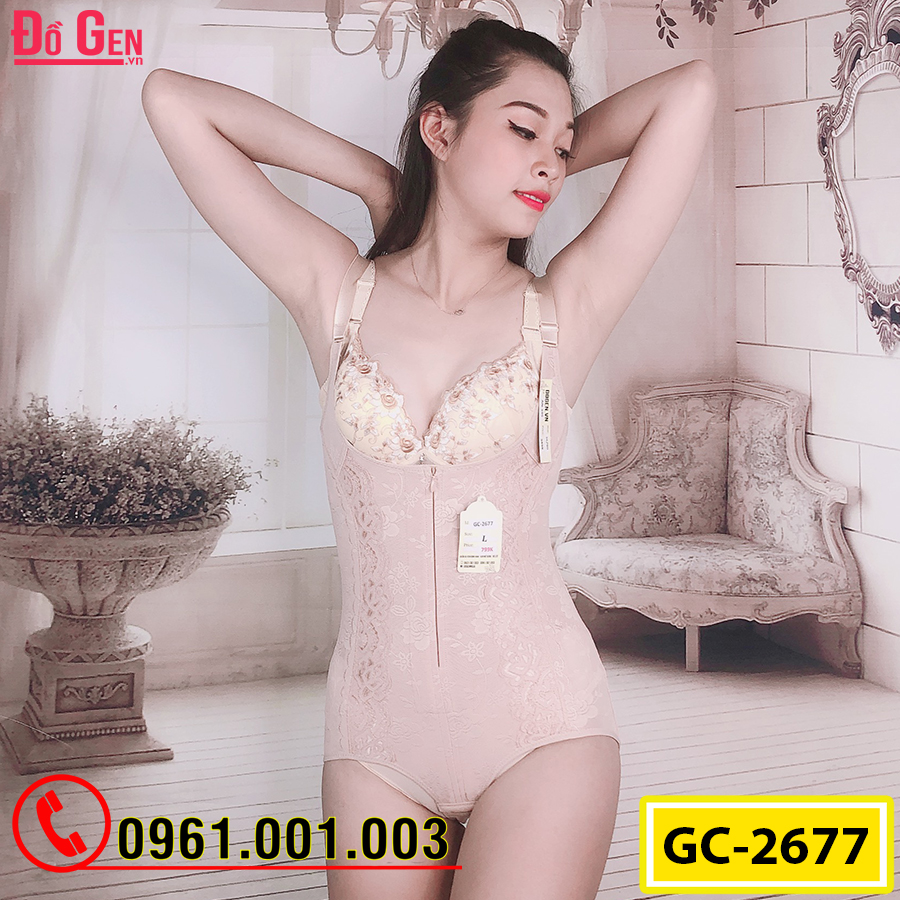 Bộ Đồ Lót Gen Định Hình - Gen Nịt Bụng Thu Gọn Vòng Eo (Cod: GC-2677)
