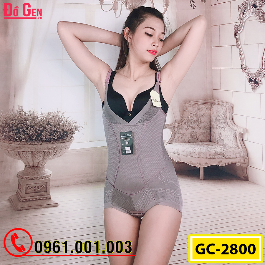 Bộ Đồ Lót Gen Định Hình - Gen Nịt Bụng Thu Gọn Vòng Eo (Cod: GC-2800)