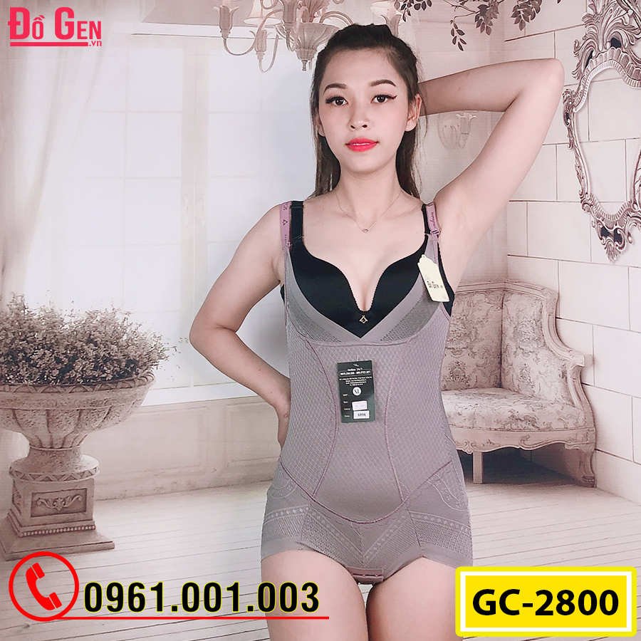 Bộ Đồ Lót Gen Định Hình - Gen Nịt Bụng Thu Gọn Vòng Eo (Cod: GC-2800)