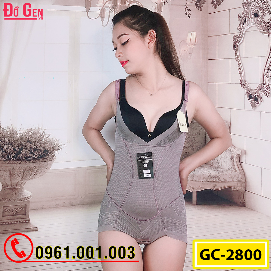 Bộ Đồ Lót Gen Định Hình - Gen Nịt Bụng Thu Gọn Vòng Eo (Cod: GC-2800)