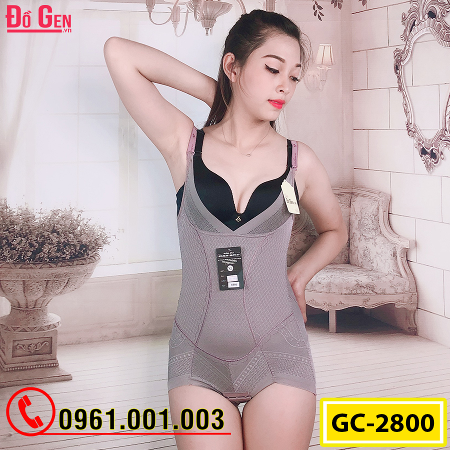 Bộ Đồ Lót Gen Định Hình - Gen Nịt Bụng Thu Gọn Vòng Eo (Cod: GC-2800)