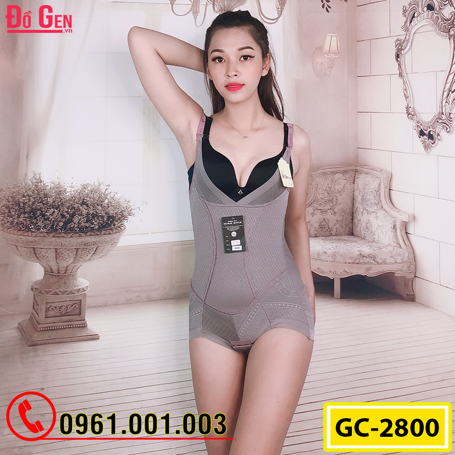 Bộ Đồ Lót Gen Định Hình - Gen Nịt Bụng Thu Gọn Vòng Eo (Cod: GC-2800)