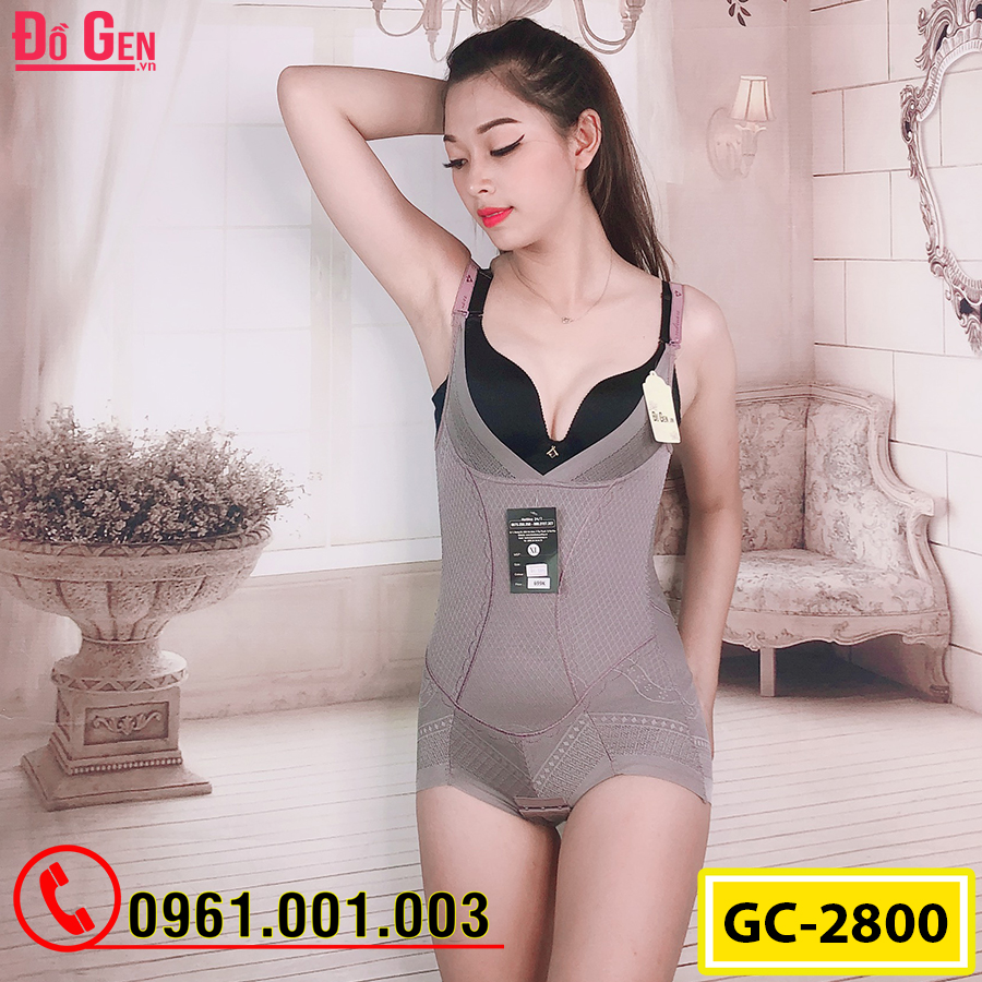 Bộ Đồ Lót Gen Định Hình - Gen Nịt Bụng Thu Gọn Vòng Eo (Cod: GC-2800)