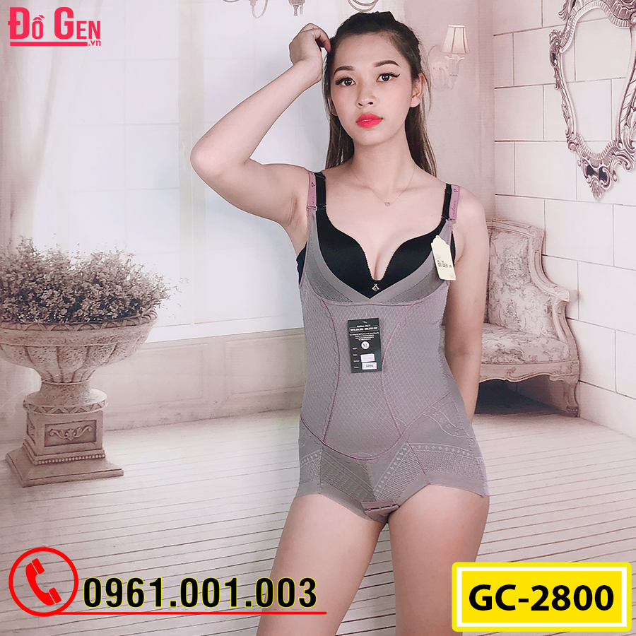 Bộ Đồ Lót Gen Định Hình - Gen Nịt Bụng Thu Gọn Vòng Eo (Cod: GC-2800)