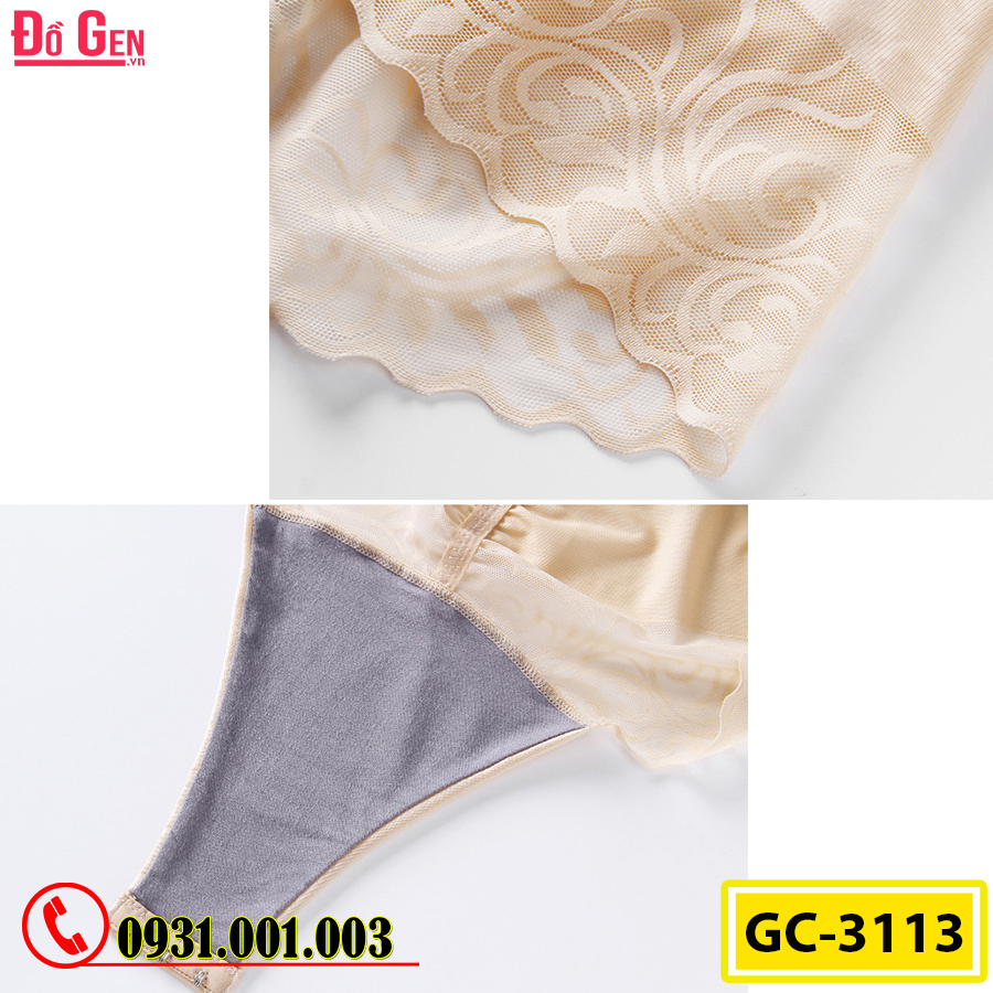 Đồ Lót Gen Định Hình Liền Thân Cao Cấp Thu Nhỏ Eo (Cod: GC-3113)