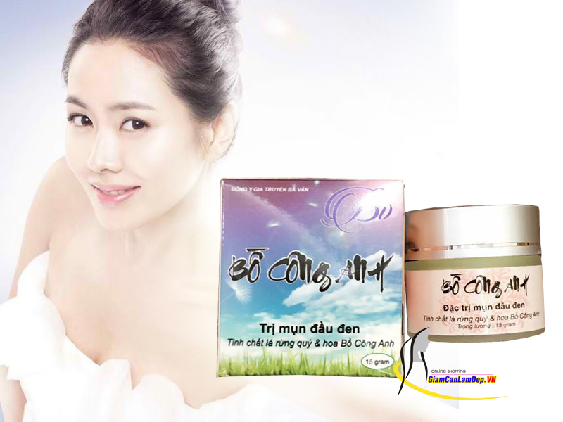 Kem Đặc Trị Mụn Đầu Đen Bồ Công Anh - Đông Y Bà Vân
