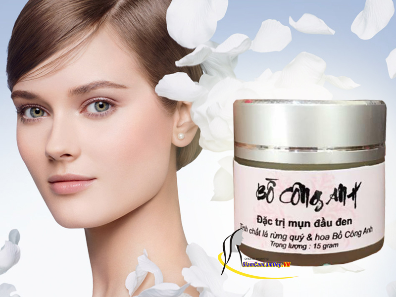 Kem Đặc Trị Mụn Đầu Đen Bồ Công Anh - Đông Y Bà Vân