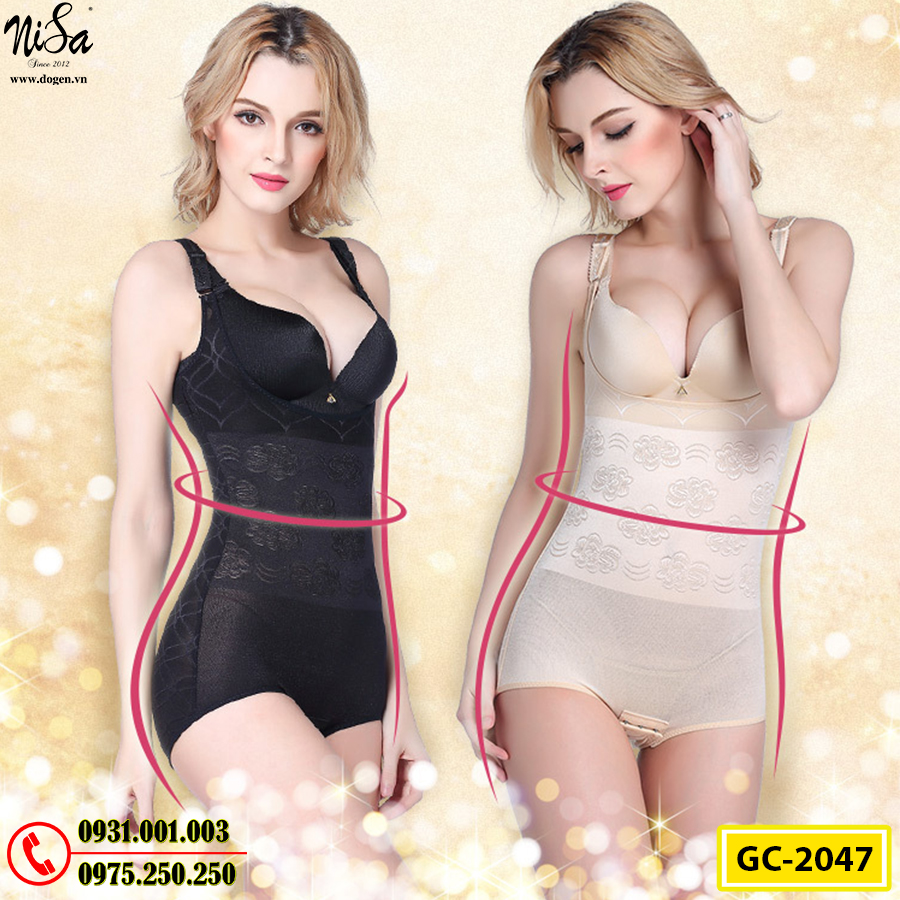 Quần Áo Gen Định Hình - Đồ Lót Định Hình Liền Thân Thu Nhỏ Bụng (Cod: GC-2047)