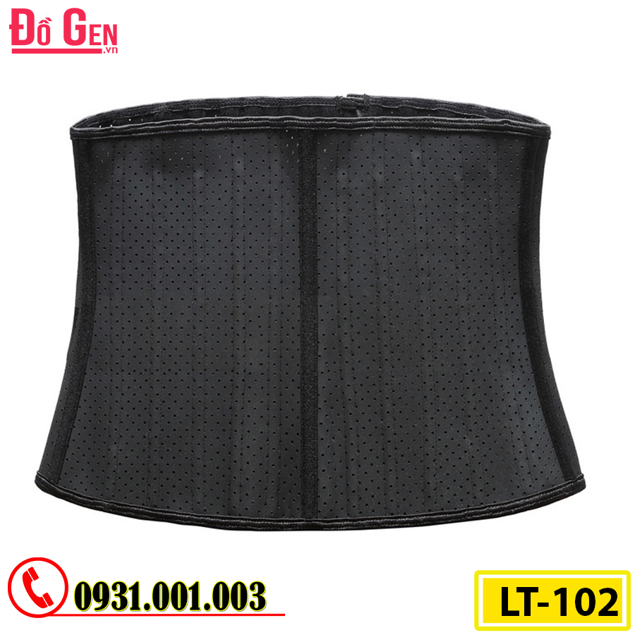 Gen Nịt Bụng Cao Cấp Cao Su Non Latex 25 Xương Thép 25cm Thon Eo Phẳng Bụng(Cod: LT-102)