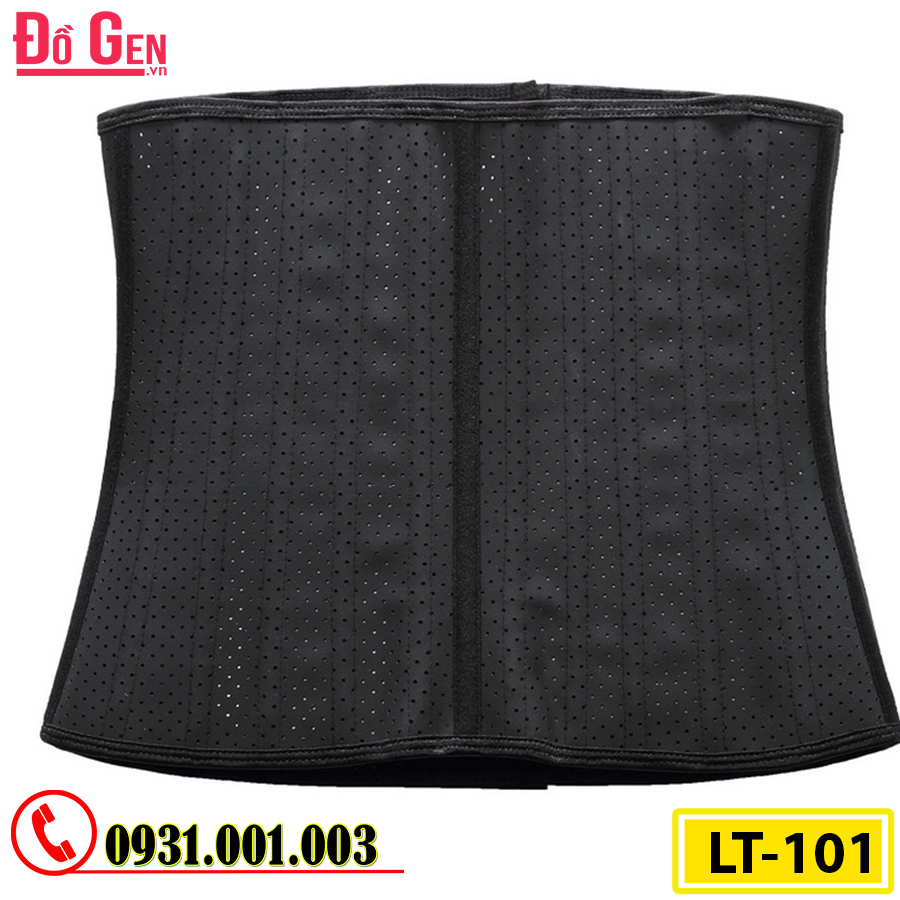 Gen Nịt Bụng Cao Su Non Latex 25 Xương Thép 30cm - Định Hình Mỡ Bụng Sau Sinh (Cod: LT-101)