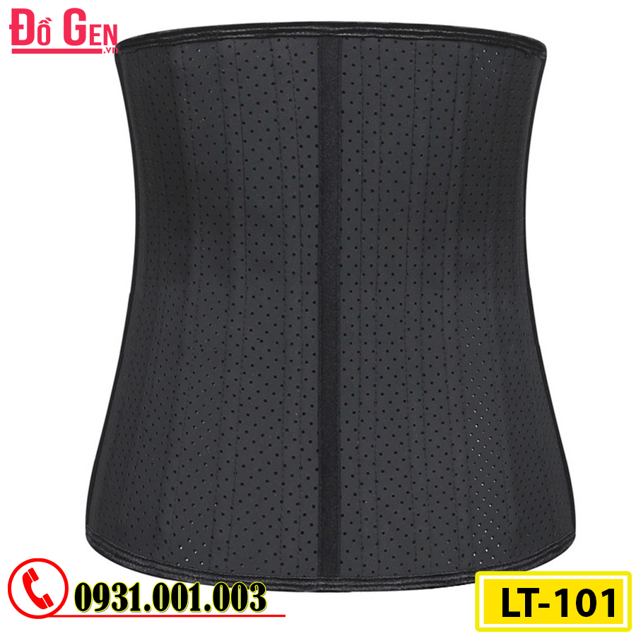 Gen Nịt Bụng Cao Su Non Latex 25 Xương Thép 30cm - Định Hình Mỡ Bụng Sau Sinh (Cod: LT-101)