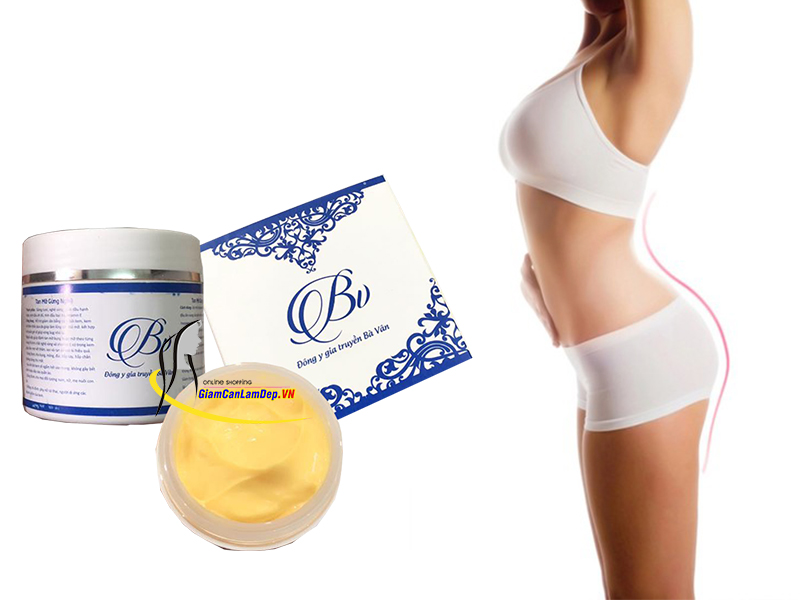 Kem Tan Mỡ Gừng Nghệ Bà Vân - Giảm Mỡ Bụng, Đùi Cho Người Khó Giảm Cân