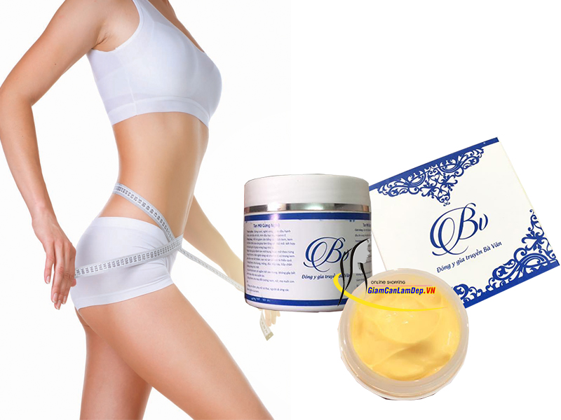 Kem Tan Mỡ Gừng Nghệ Bà Vân - Giảm Mỡ Bụng, Đùi Cho Người Khó Giảm Cân