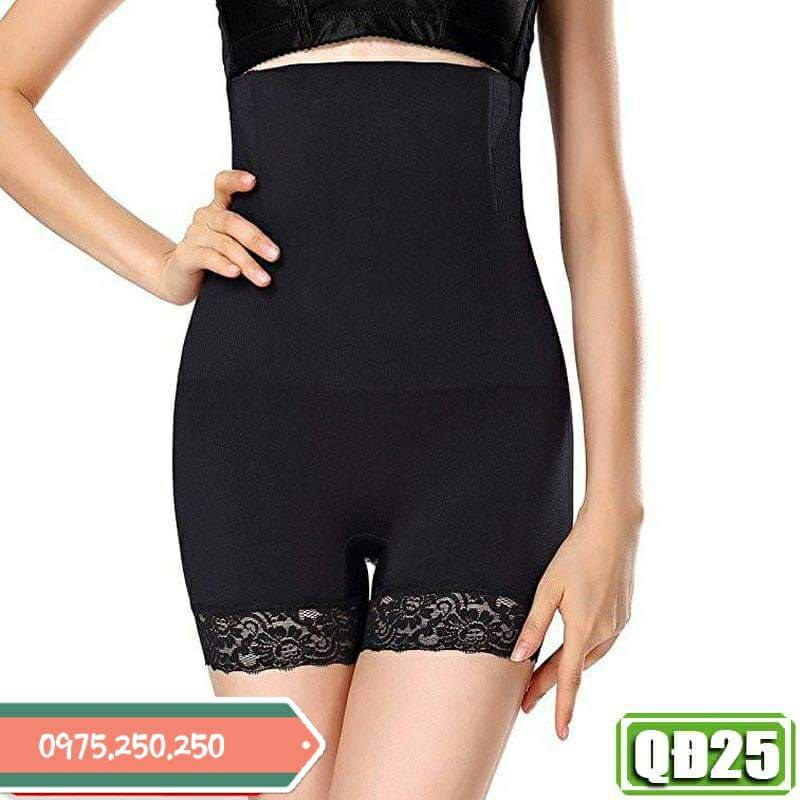 Quần Gen Nịt Bụng Chống Cuộn - Định Hình Vòng Bụng Thon Gọn (Cod: QD25)