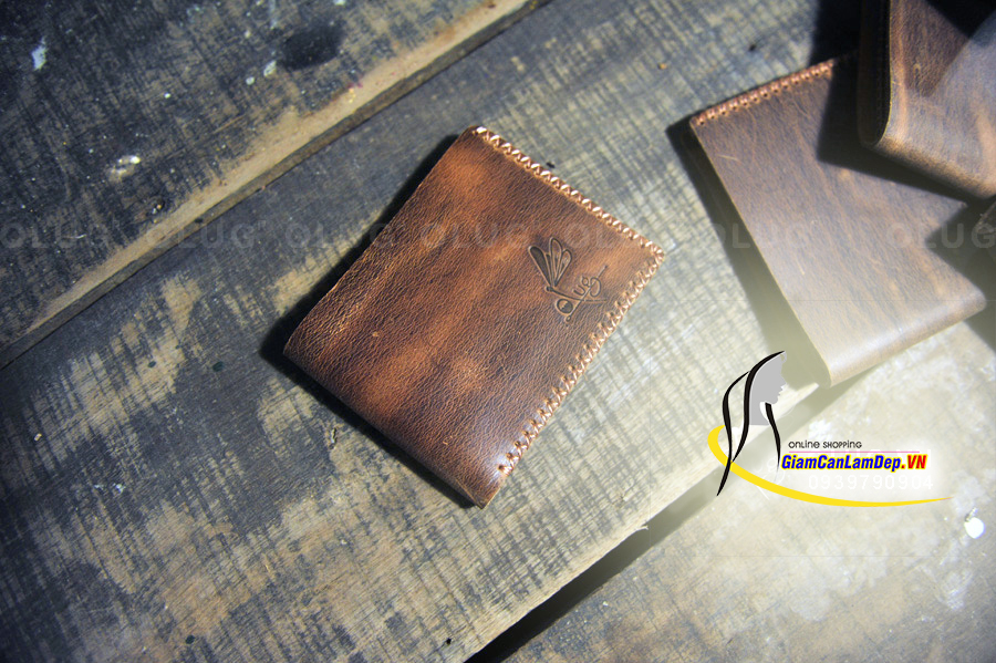 Ví Da Nam Handmade Olug - Ví Ngang Mã 1144