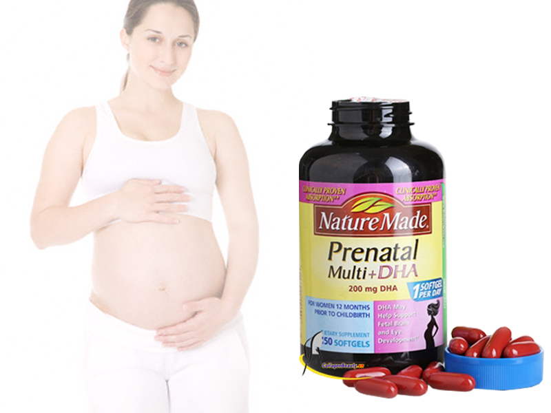 Prenatal Multi Dha 200mg Nature Made - Thuốc Bổ Dành Cho Bà Bầu & Đang Cho Con Bú