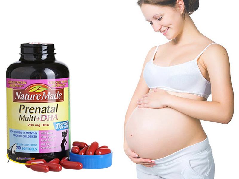 Prenatal Multi Dha 200mg Nature Made - Thuốc Bổ Dành Cho Bà Bầu & Đang Cho Con Bú